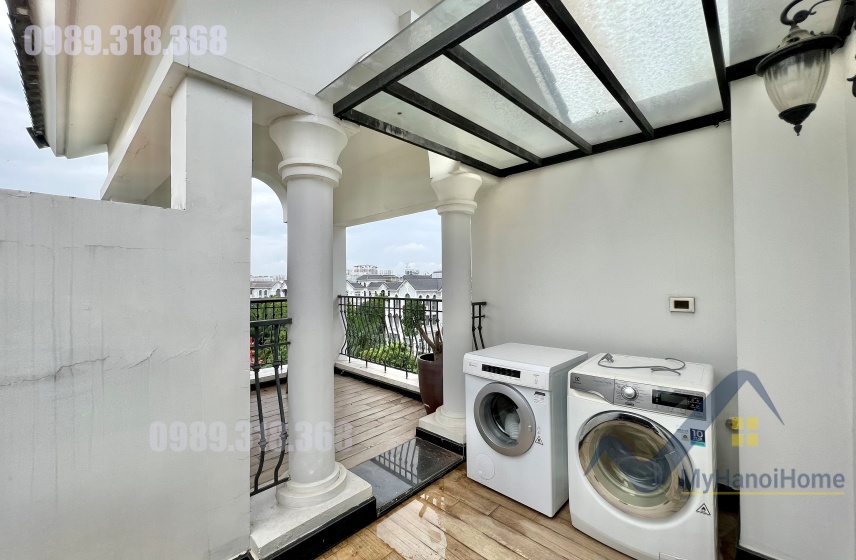 Biệt thự Vinhome Harmony cho thuê trang bị full nội thất 19