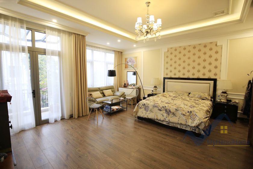 Biệt thự Vinhomes Harmony cho thuê full đồ, có thang máy 12