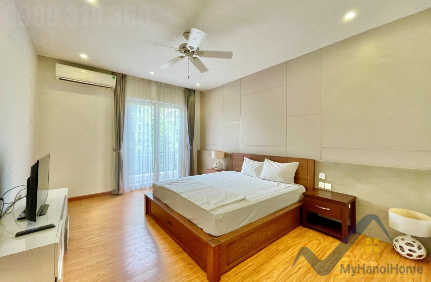 Biệt thự Vinhomes Riverside cho thuê, căn song lập full đồ 6
