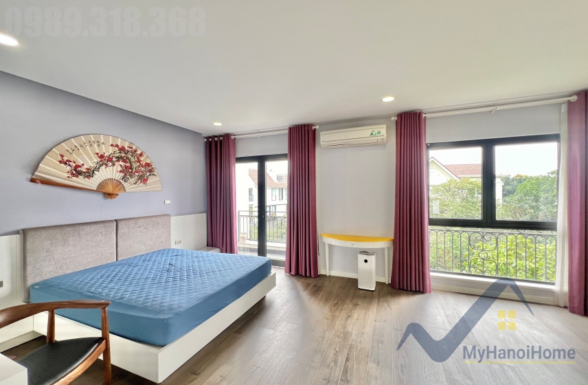 Biệt thự Vinhomes Riverside cho thuê căn song lập, gần sân Golf 20