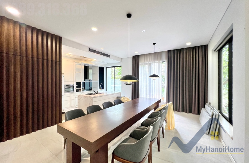 Biệt thự Vinhomes Riverside cho thuê căn song lập, gần sân Golf 3