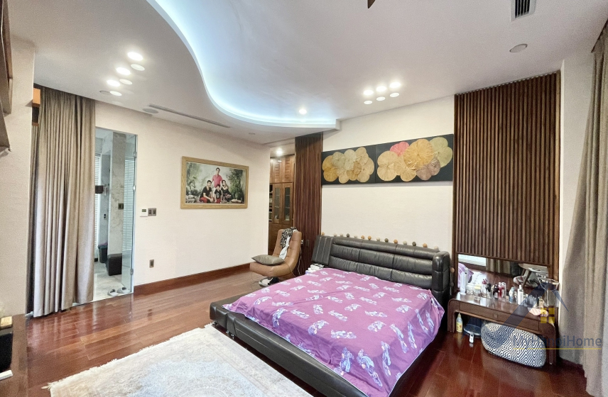 Biệt thự Vinhomes Riverside cho thuê đơn lập, đã thiết kế mới 11