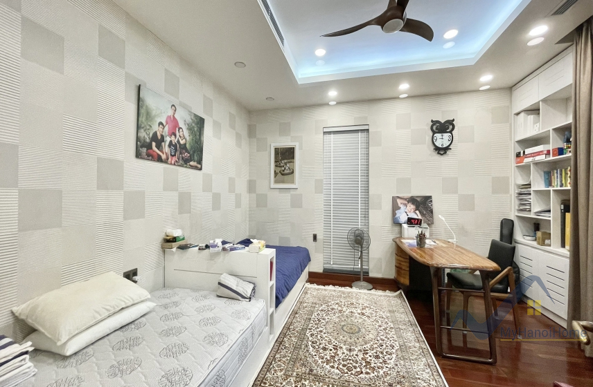 Biệt thự Vinhomes Riverside cho thuê đơn lập, đã thiết kế mới 14