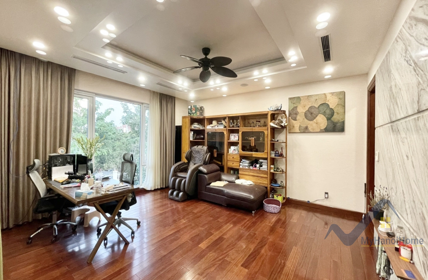 Biệt thự Vinhomes Riverside cho thuê đơn lập, đã thiết kế mới 8