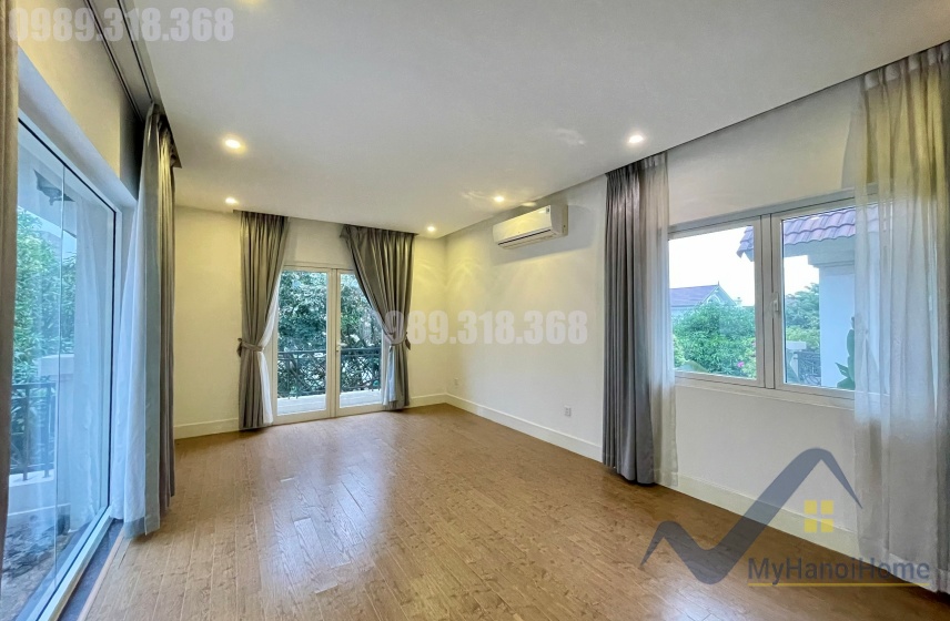 Biệt thự Vinhomes Riverside cho thuê không đồ, 4PN 19