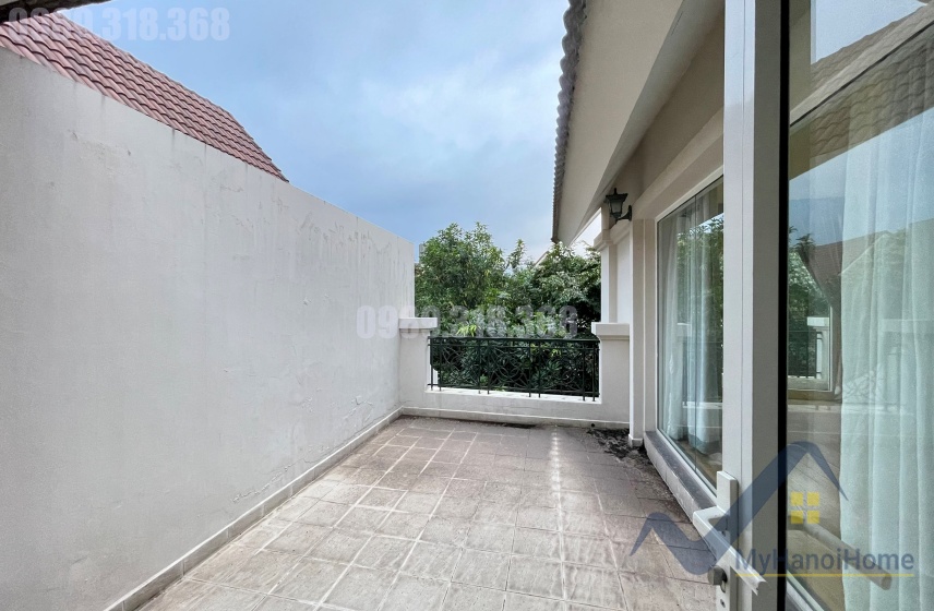 Biệt thự Vinhomes Riverside cho thuê không đồ, 4PN 21