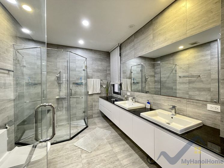 Căn biệt thự đơn lập cho thuê tại Vinhome Riverside đủ đồ 13