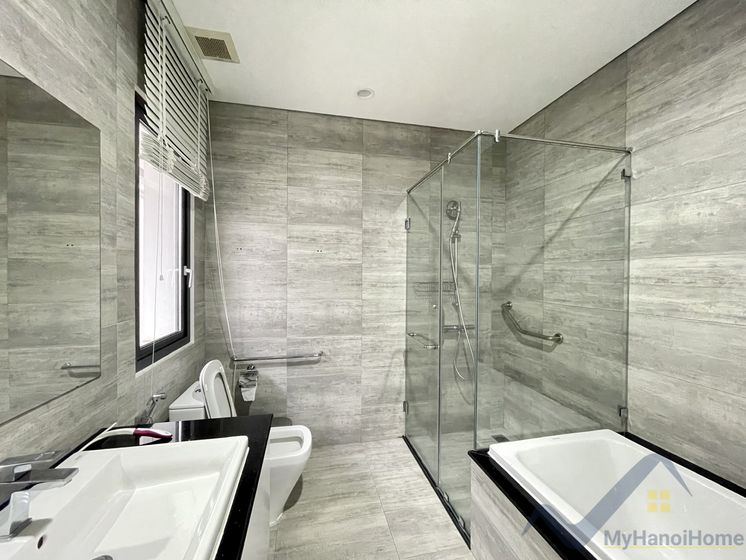 Căn biệt thự đơn lập cho thuê tại Vinhome Riverside đủ đồ 22