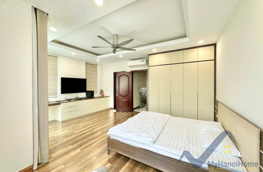 Cần cho thuê biệt thự song lập Harmony Long Biên, có thang máy 4PN 8