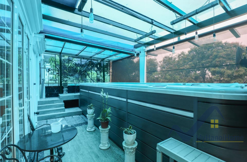 Cần cho thuê biệt thự Vinhomes Riverside, có thang máy full nội thất 7