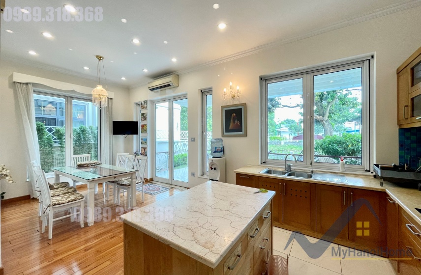 Chính chủ cho thuê biệt thự Vinhome Riverside gần BIS full 7