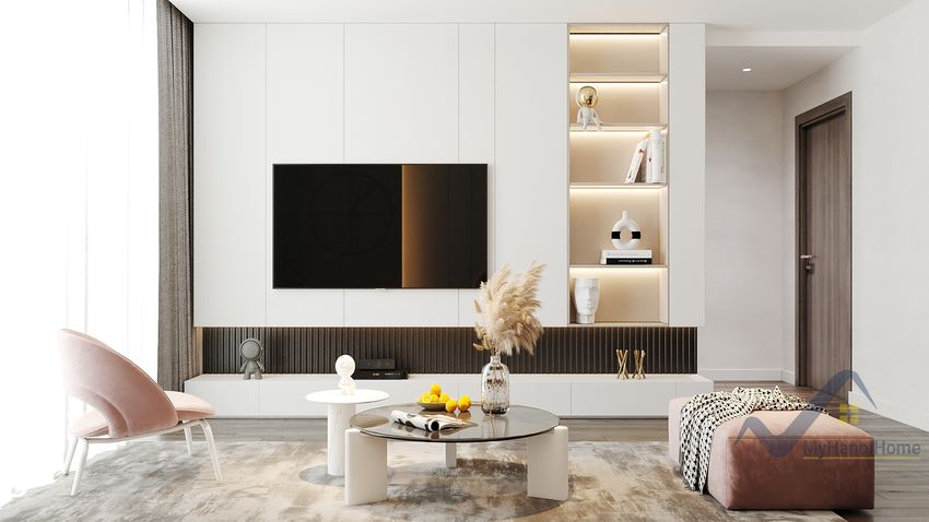 Cho thuê 2PN 2WC căn hộ Vinhomes Symphony căn góc 2
