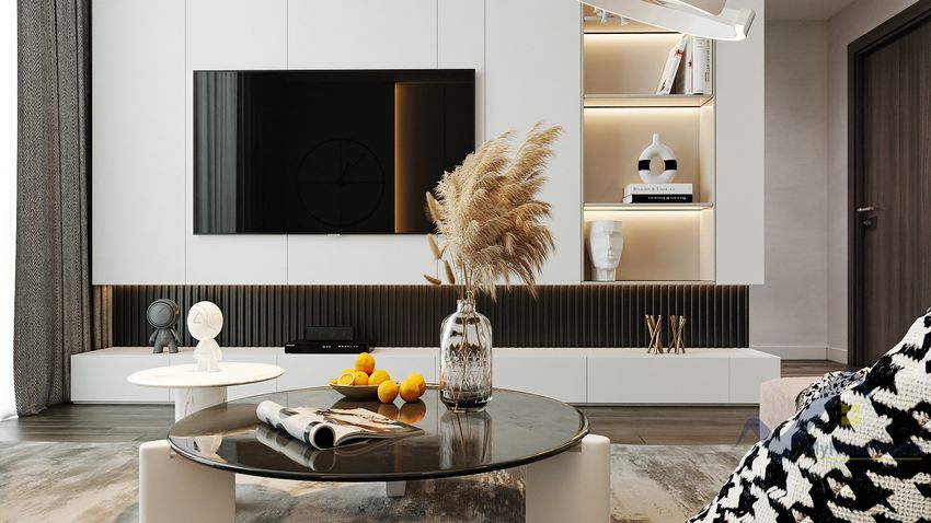 Cho thuê 2PN 2WC căn hộ Vinhomes Symphony căn góc 4