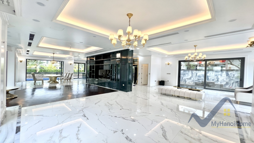Cho thuê biệt thự đơn lập Vinhomes Harmony gần Vinschool 2
