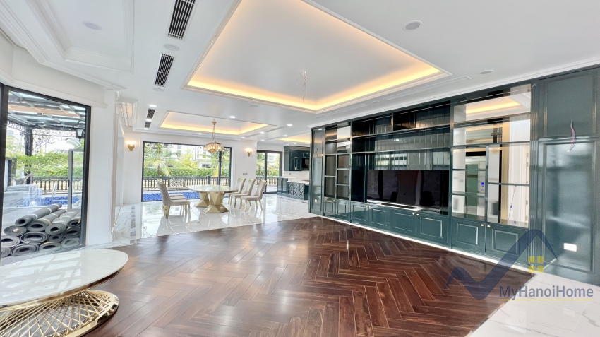 Cho thuê biệt thự đơn lập Vinhomes Harmony gần Vinschool 5
