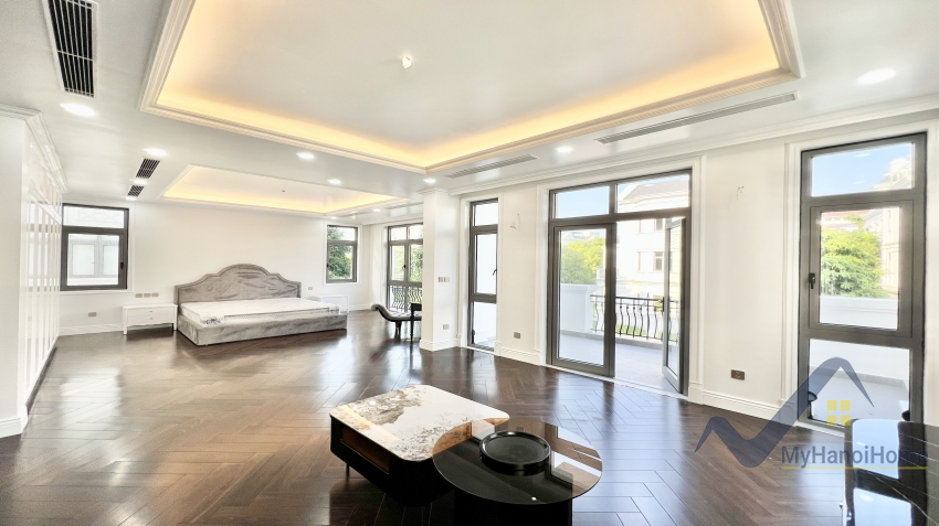 Cho thuê biệt thự đơn lập Vinhomes Harmony gần Vinschool 10
