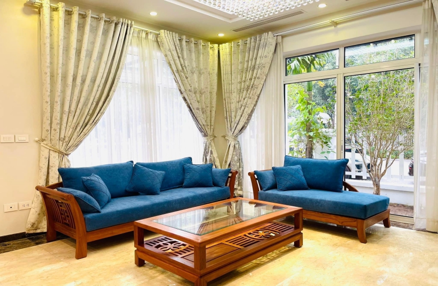 Cho thuê biệt thự đơn lập Vinhomes Riverside có tầng hầm 2