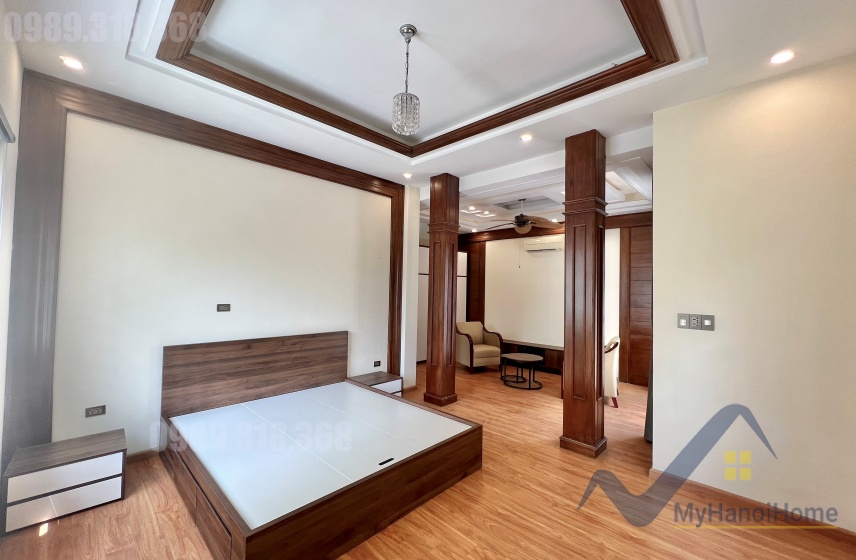 Cho thuê biệt thự Hoa Sữa Vinhomes Riverside 4PN đủ đồ 9