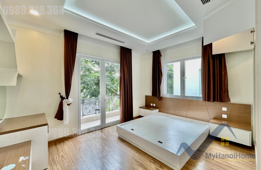 Cho thuê biệt thự Hoa Sữa Vinhomes Riverside full nội thất 14
