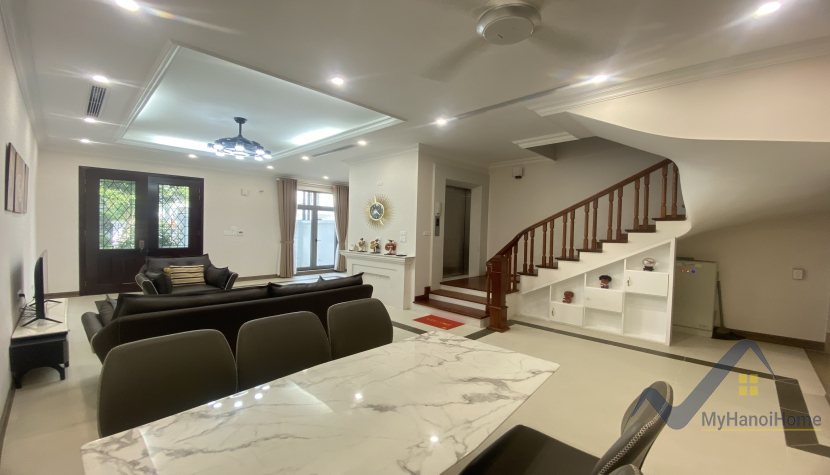 Cho thuê biệt thự liền kề Vinhomes Harmony full đồ thang máy 5