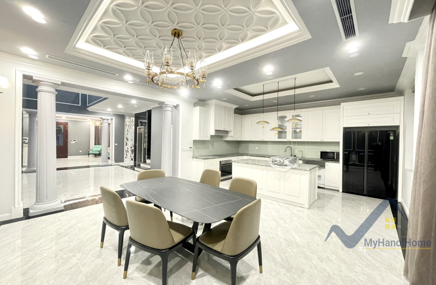 Cho thuê biệt thự song lập Harmony Long Biên trang bị full đồ 5