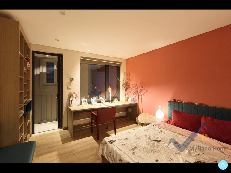 Cho thuê biệt thự song lập Vinhomes Riverside, 5 phòng ngủ full nội thất 7