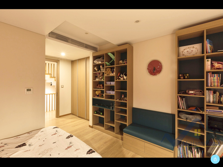 Cho thuê biệt thự song lập Vinhomes Riverside, 5 phòng ngủ full nội thất 8