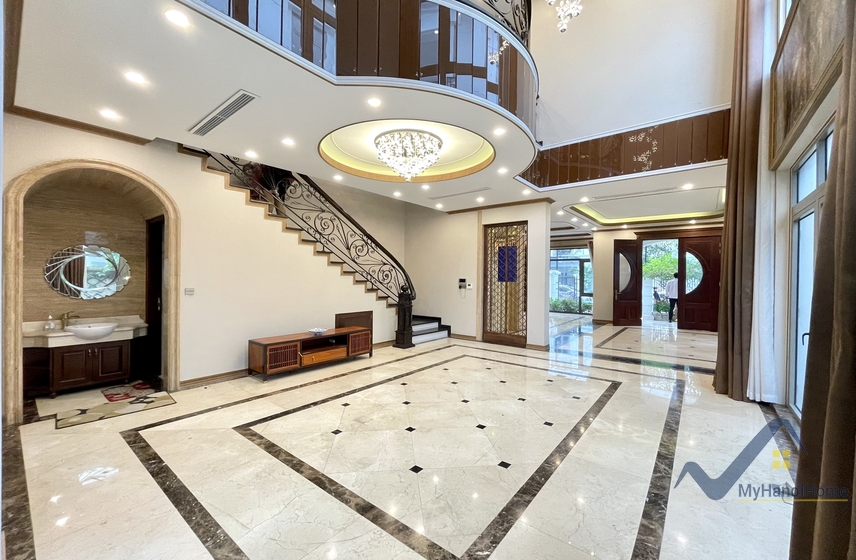 Cho thuê biệt thự Vinhomes Harmony có thang máy 3PN 4
