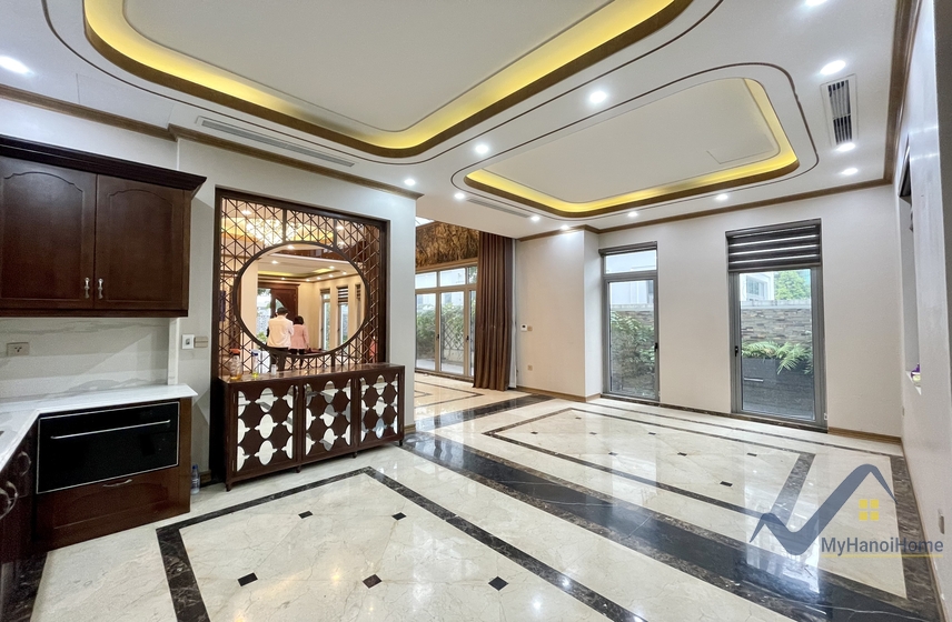 Cho thuê biệt thự Vinhomes Harmony có thang máy 3PN 5