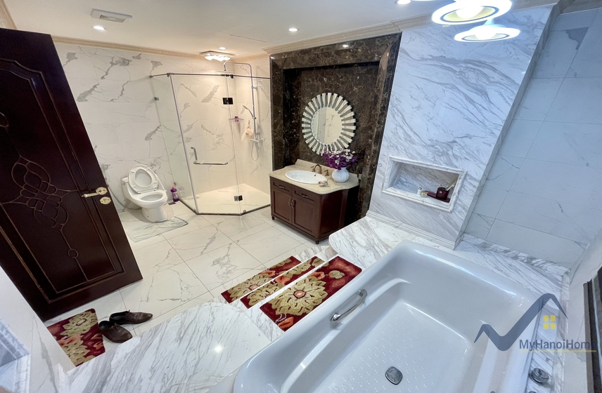 Cho thuê biệt thự Vinhomes Harmony có thang máy 3PN 8