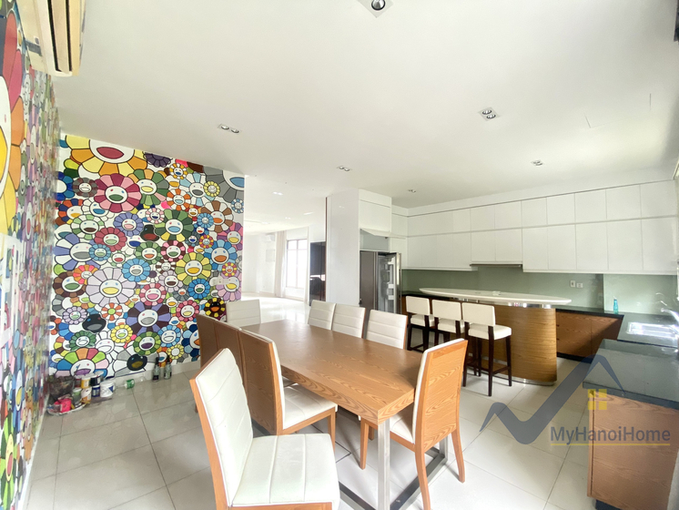 Cho thuê biệt thự Vinhomes Riverside song lập đủ đồ 6