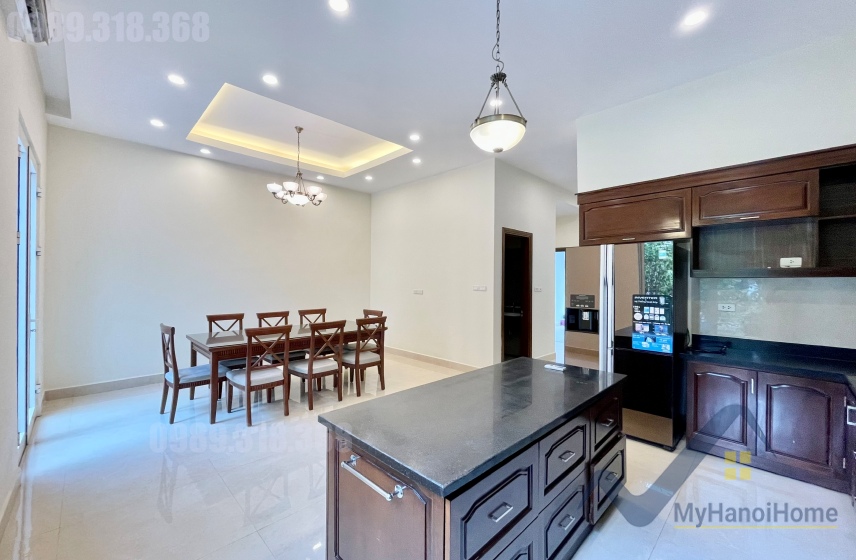 Cho thuê biệt thự Vinhomes Riverside, song lập full nội thất 6
