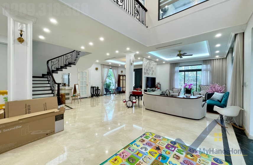 Cho thuê biệt thự Vinhomes The Harmony, căn đơn lập đủ đồ 2