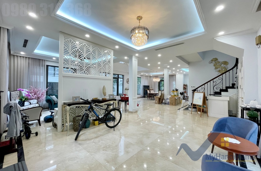 Cho thuê biệt thự Vinhomes The Harmony, căn đơn lập đủ đồ 3