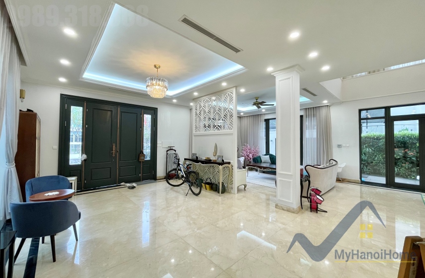 Cho thuê biệt thự Vinhomes The Harmony, căn đơn lập đủ đồ 4