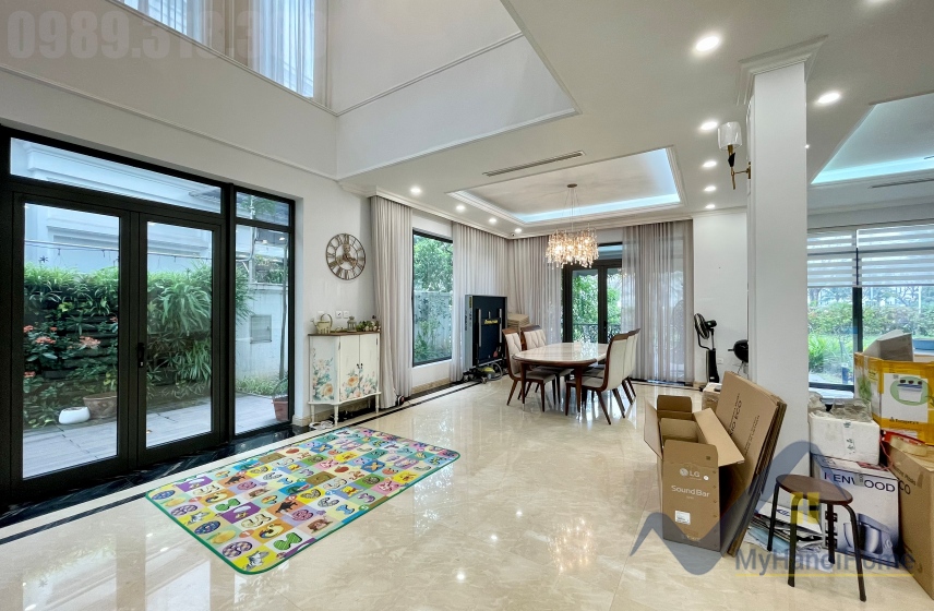 Cho thuê biệt thự Vinhomes The Harmony, căn đơn lập đủ đồ 5