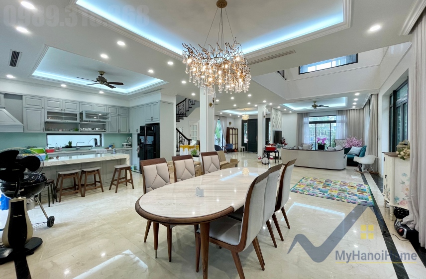 Cho thuê biệt thự Vinhomes The Harmony, căn đơn lập đủ đồ 7