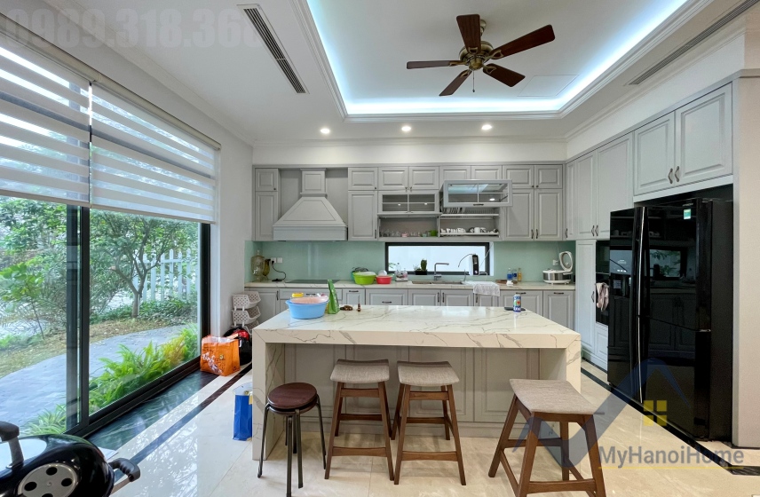 Cho thuê biệt thự Vinhomes The Harmony, căn đơn lập đủ đồ 8