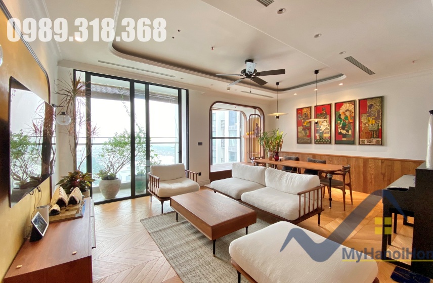 Cho thuê căn hộ đập thông 2PN, 2WC Vinhomes Symphony 150m2 1