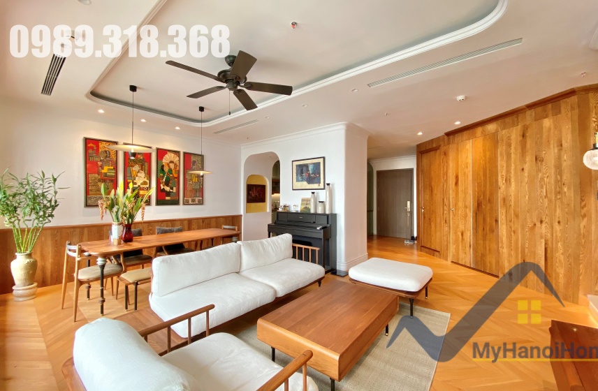 Cho thuê căn hộ đập thông 2PN, 2WC Vinhomes Symphony 150m2 4