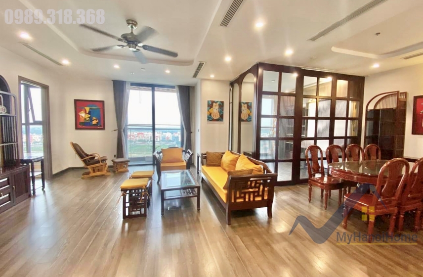 Cho thuê căn hộ đập thông 3PN, 2WC Symphony 100m2 1