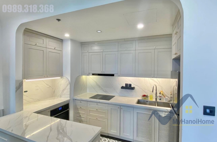 Cho thuê căn hộ đập thông 3PN, 2WC Symphony 100m2 3