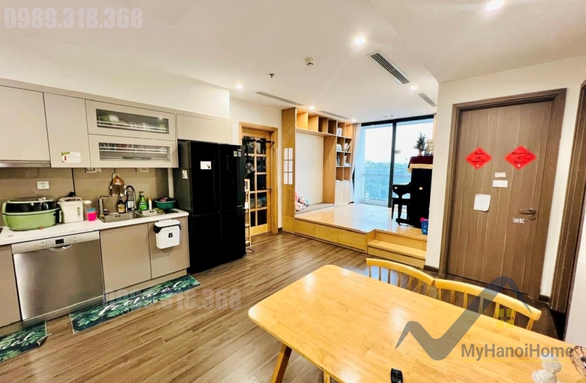 Cho thuê căn hộ Symphony 3PN, 2WC đập thông 93m2 2