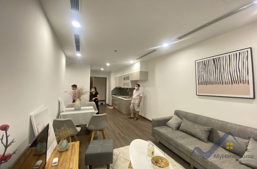 Cho thuê căn hộ Vinhomes Symphony Riverside 2PN 2WC 1