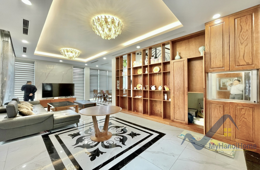 Cho thuê đơn lập Vinhomes Harmony full nội thất bên Hồ 1