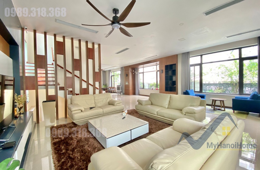 Cho thuê đơn lập Vinhomes Riverside phong cách hiện đại, full đồ 1