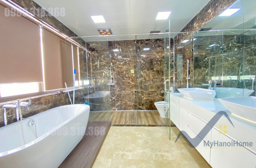 Cho thuê đơn lập Vinhomes Riverside phong cách hiện đại, full đồ 13