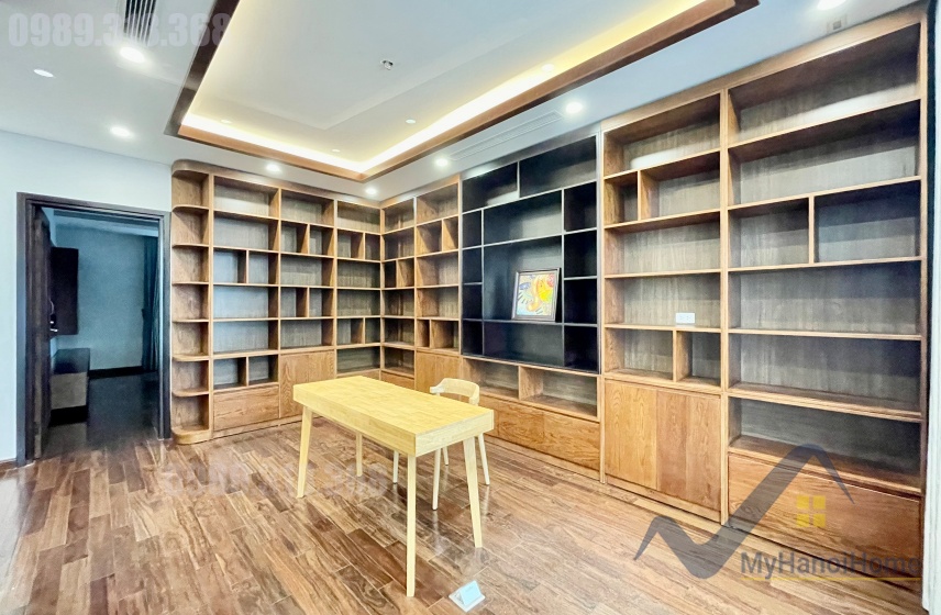 Cho thuê liền kề Vinhomes The Harmony full nội thất gỗ óc chó 7