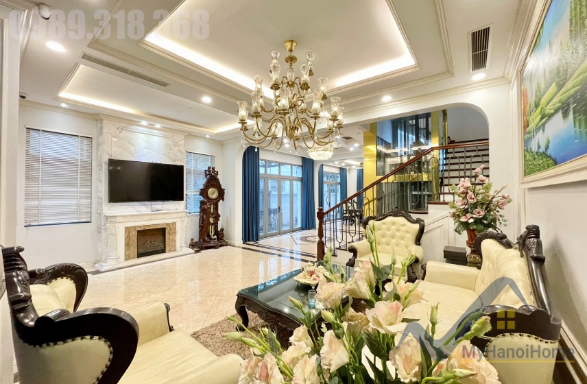 Cho thuê nhà song lập Harmony Nguyệt Quế, full đồ, có thang máy 2