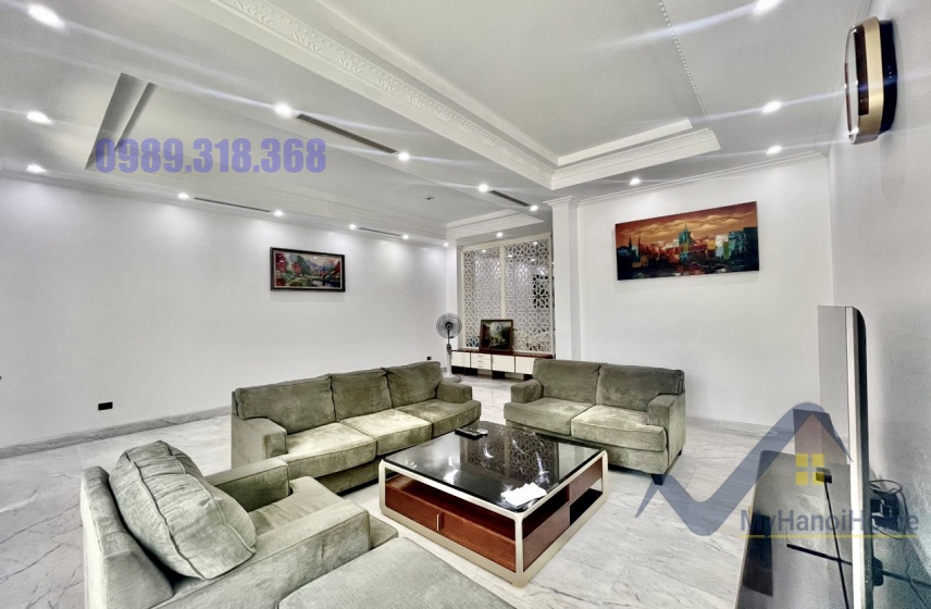 Cho thuê nhà Vinhomes The Harmony, song lập full nội thất 5PN 2